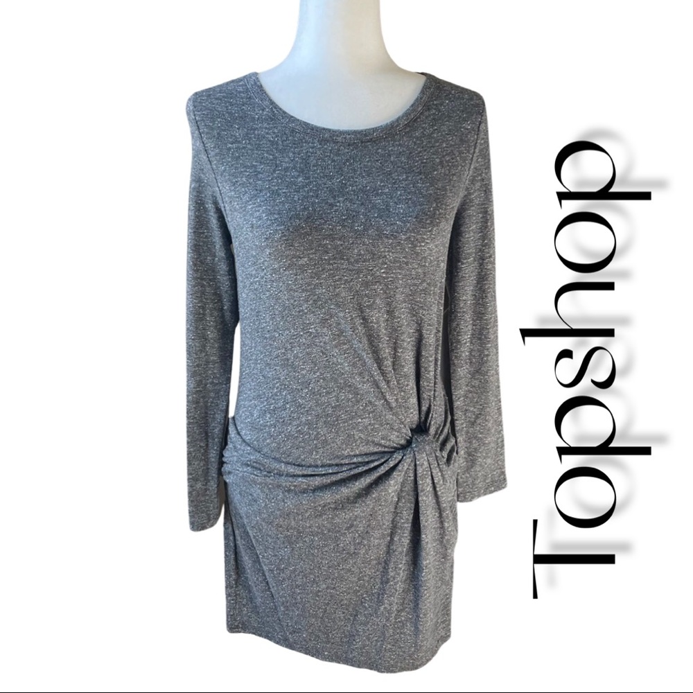 TopShop Petite Faux Wrap Dress